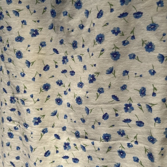 Floral Tie-Back Mini Dress - Picture 7 of 8